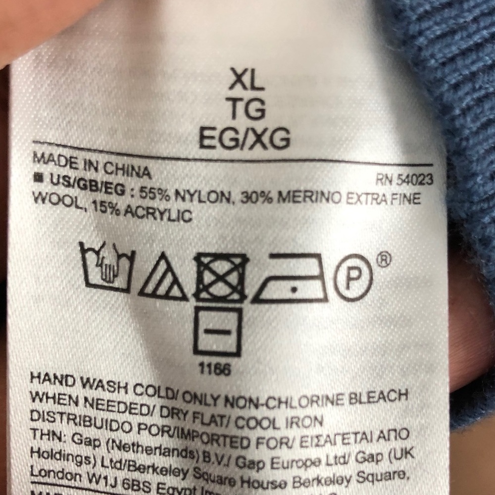 Sold!!! Gap Peace Sweater - Picture 4 of 6